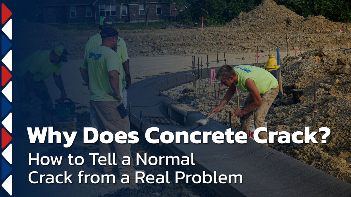 Why Does Concrete Crack? How to Tell a Normal Crack from a Real Problem