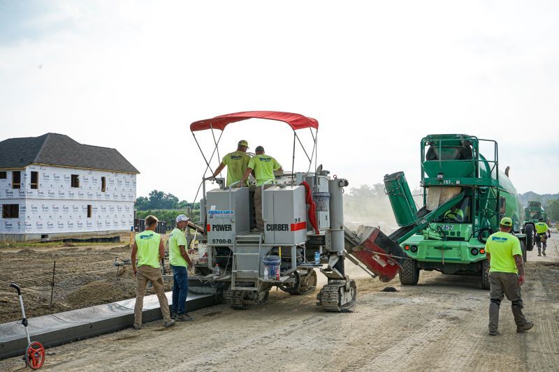 Concrete job